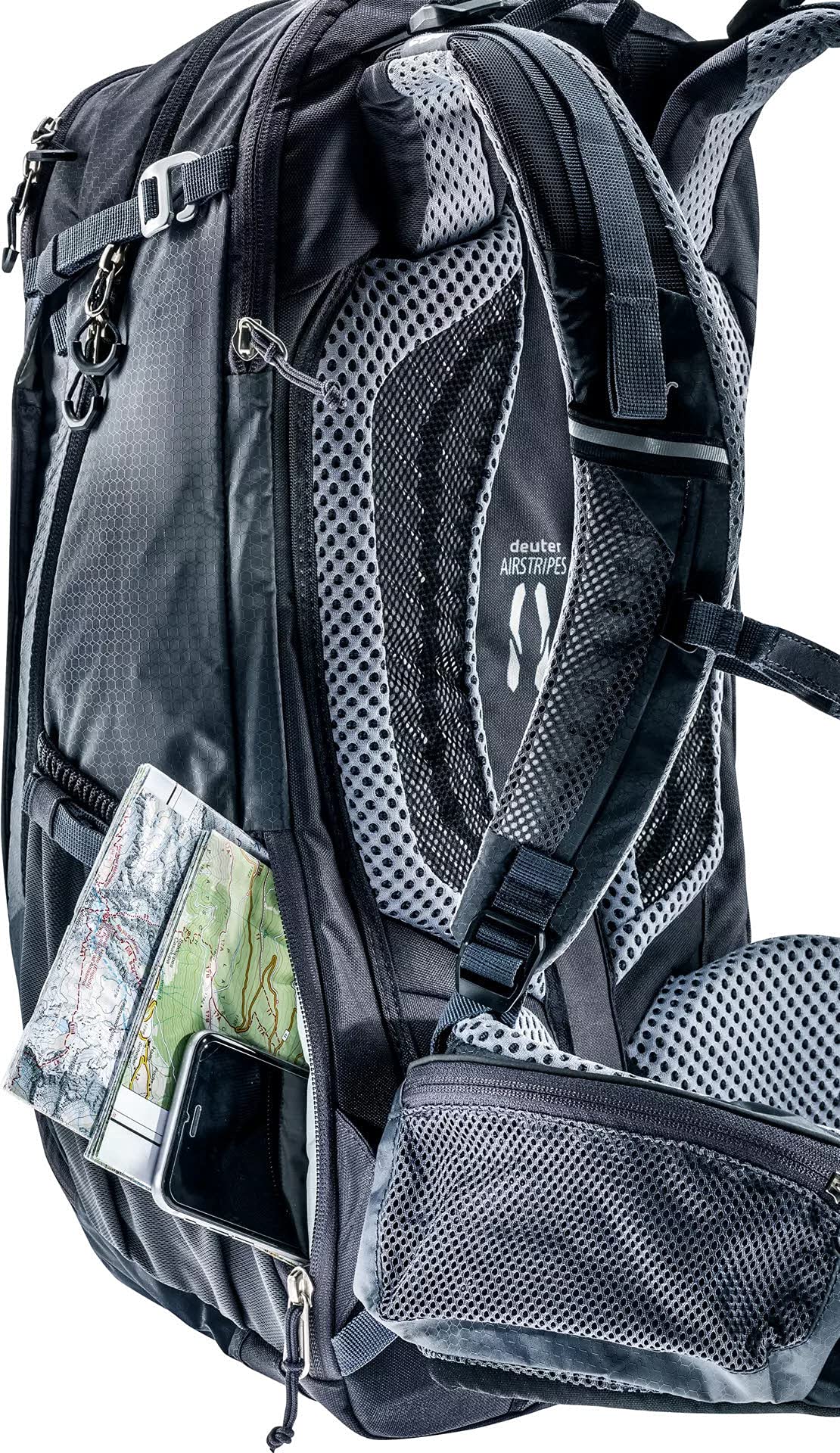 Deuter Uniseks Trans Alpine Pro 28 3201121 Plecak Rowerowy, Czarny/Grafitowy, 28 L