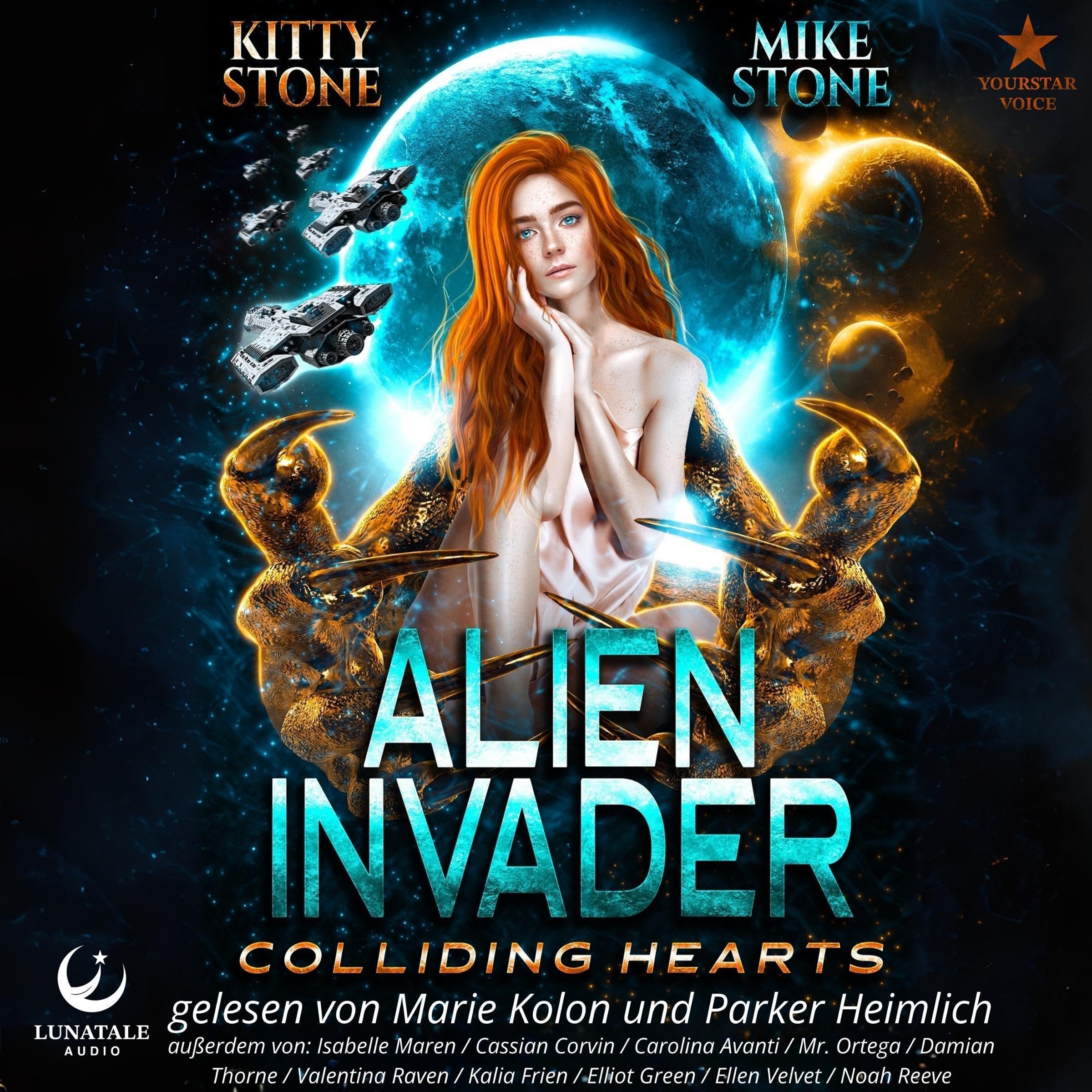 Cover art for Alien Invader: Colliding Hearts (German Edition)