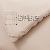 Vista 8 de Bedsure Relleno de edredón – Edredones acolchados tamaño individual XL, edredón para todas las estaciones, ropa de cama alternativa de plumón suave