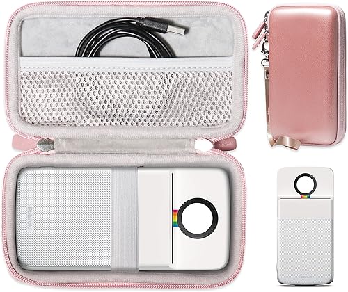 CaseSack Funda para proyector Moto Insta-Share, bolsillo de malla para cable, cargador y otros accesorios, correa de seguridad elástica en la base,