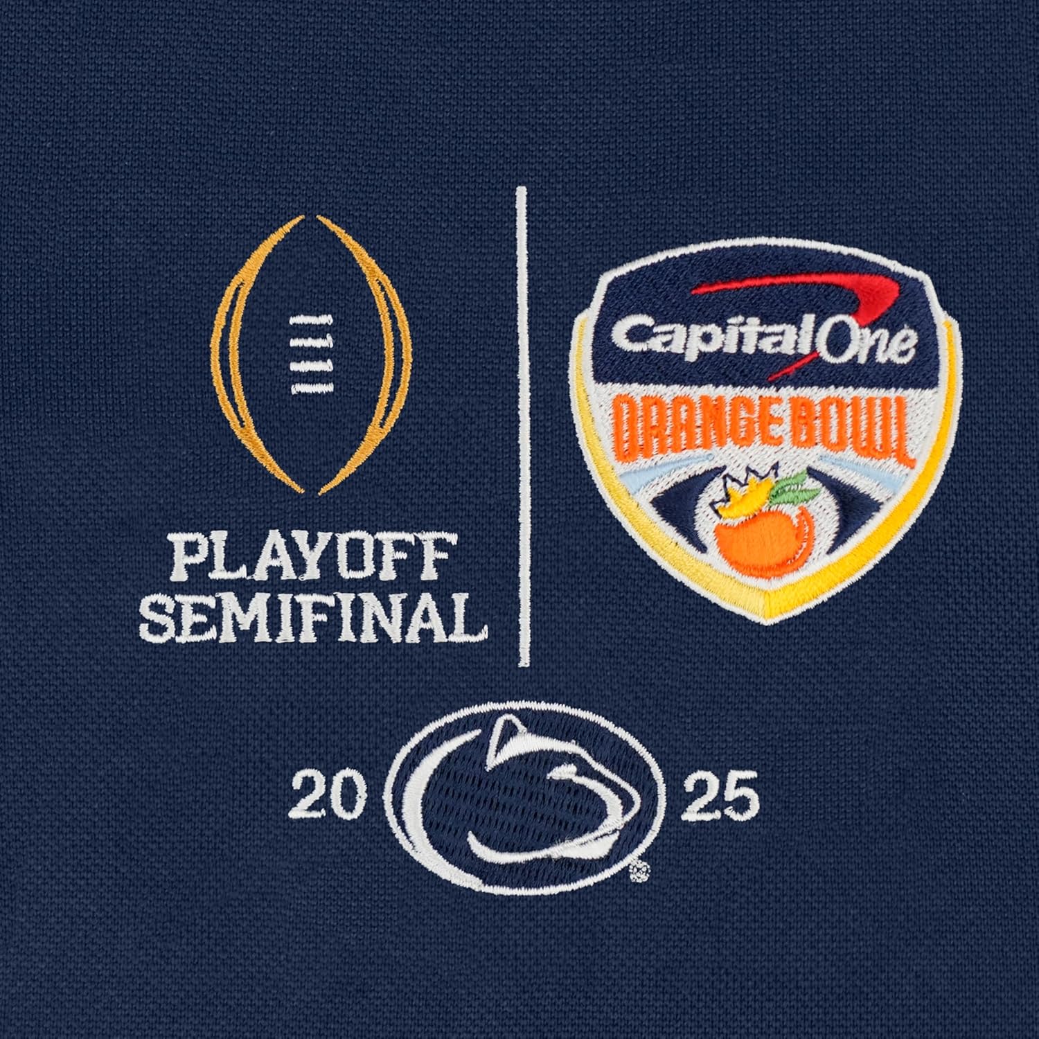 Vantage Apparel NCAA Mens Penn State Nittany Lions Orange Bowl Polo