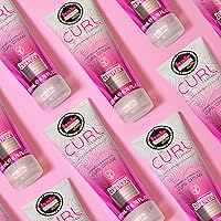 Vista 4 de The Curl Company Crema para rizos Enhance & Perfect (6.8 fl oz) - Formulada profesionalmente con Curplex nutritivo con aceite de moringa. Expertos