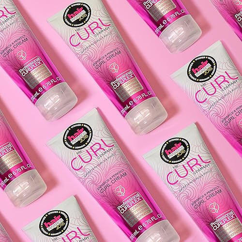 Miniatura 4 de The Curl Company Crema para rizos Enhance & Perfect (6.8 fl oz) - Formulada profesionalmente con Curplex nutritivo con aceite de moringa. Expertos