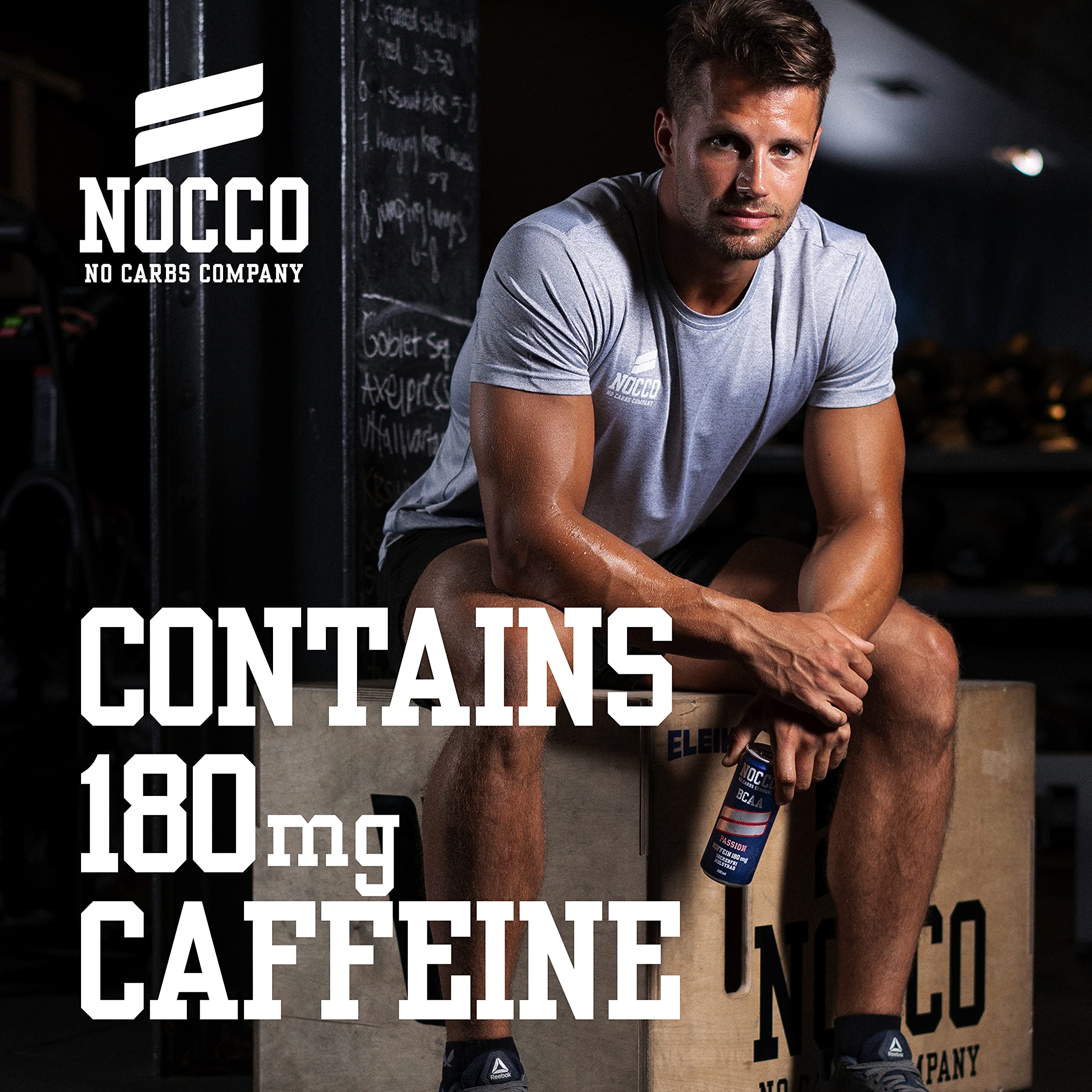 Buy NOCCO Energy Drink BCAA, 180mg Caffeine sugar free drinks