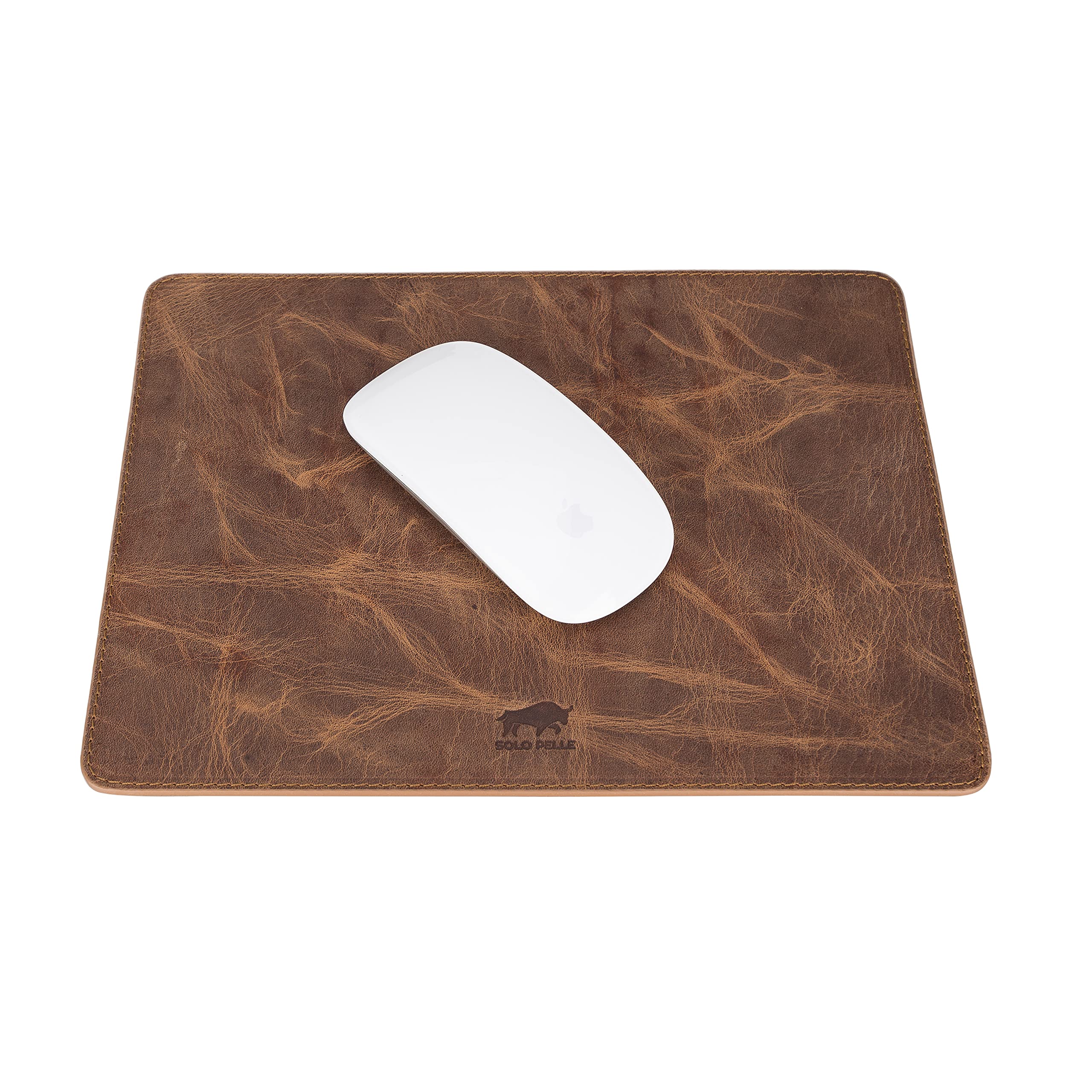 Muismat XXL - Bureau Onderlegger - Bureau Mat - Tekening Van Een Camper Op Het Strand 80x60 Cm Xxl Muismat