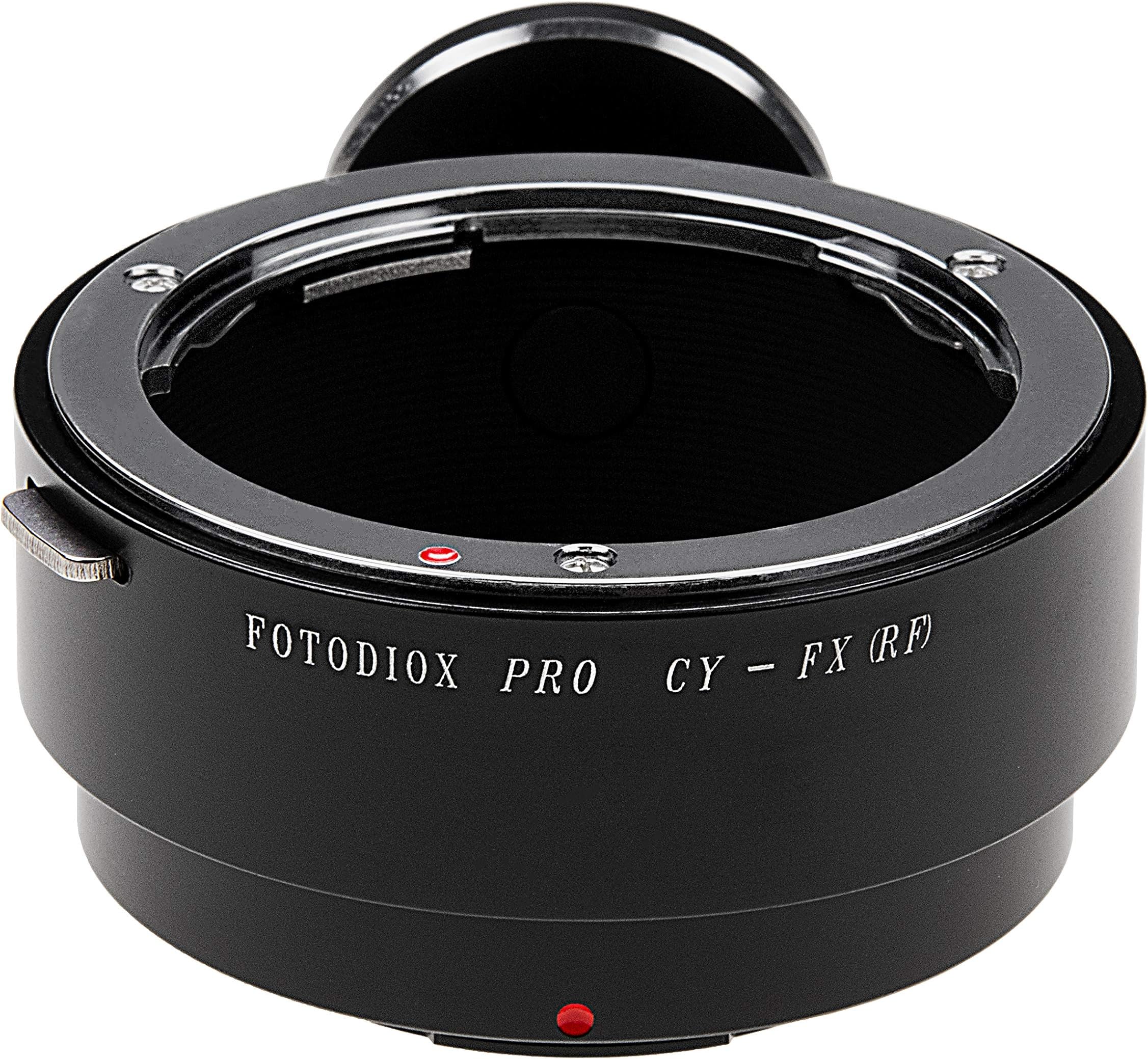 Fotodiox Pro Lens Mount Adapter, Contax/Yashica (C/Y or CY) Lens to Fujifilm X Camera Body, for Fujifilm X-Pro1, X-E1, X-Mount Mirrorless Cameras