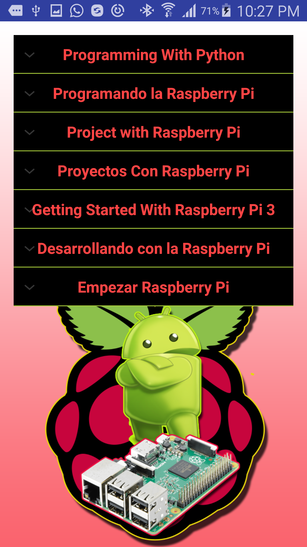 Learning Raspberry Pi - App on Amazon Appstore