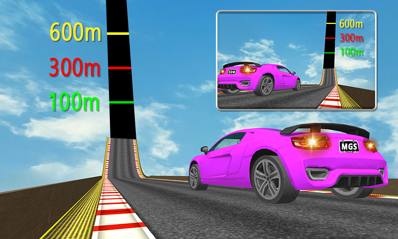 Mega Ramp Car Jumping Stunts : Ramp Car Racing Impossible Tracks Stunts ...