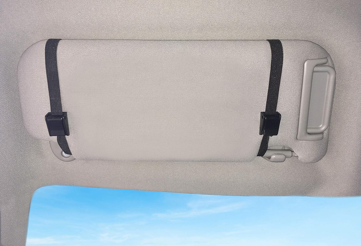 SlideVisor Black and Limo Tint Double Sun Car Visor Sunshade Extender Shade for Car Window Shade Shades Anti-Glare Car Sun Visor Protects from Sun Glare (Large-14.25" Wide 2 Pack)