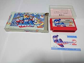 ロックマン２ ファミコンソフト 箱付 ロックマン2（新品未使用）』ファミコンソフト｜人気のレトロ