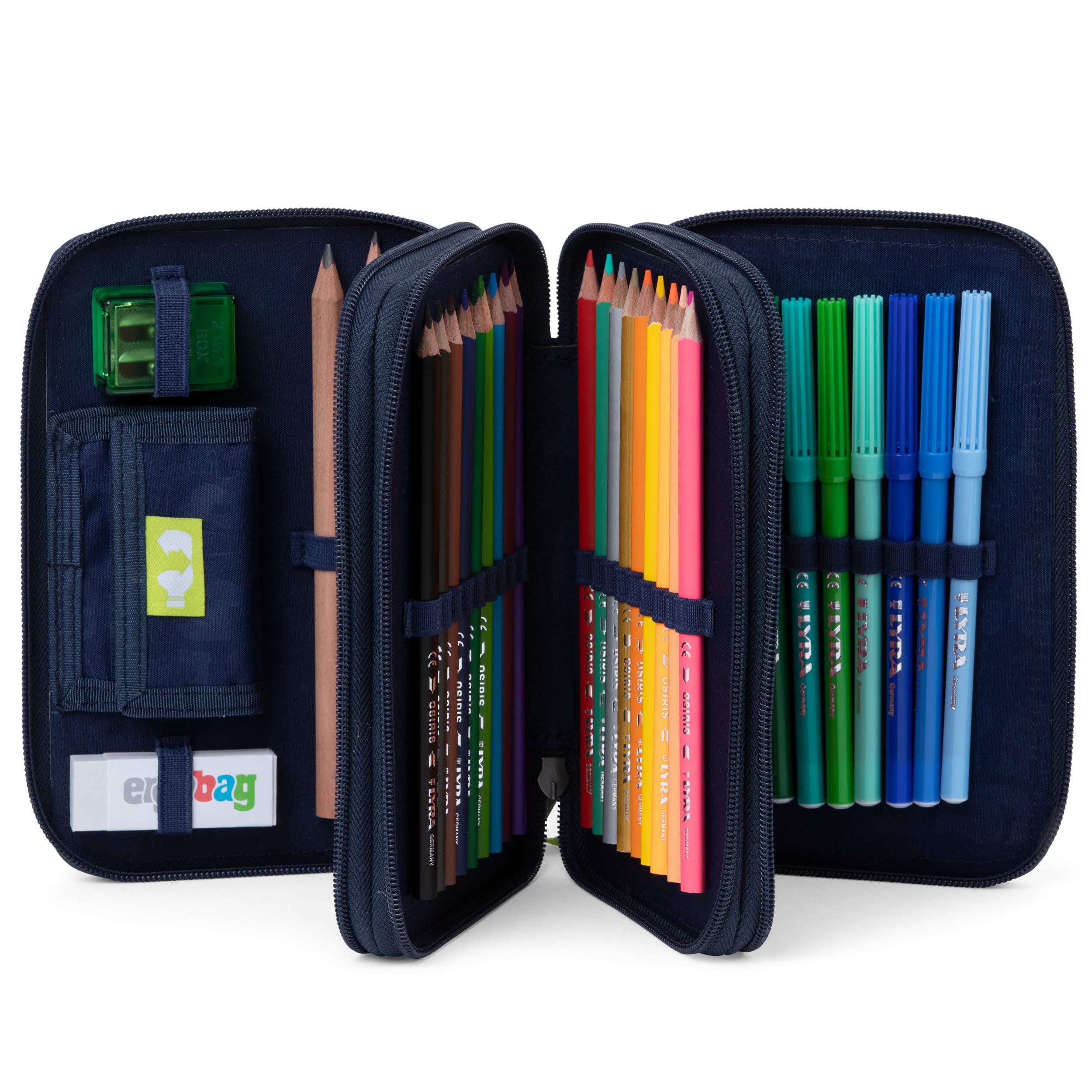 ergobag Maxi Pencil Case Federmäppchen, Unisex, Jugend