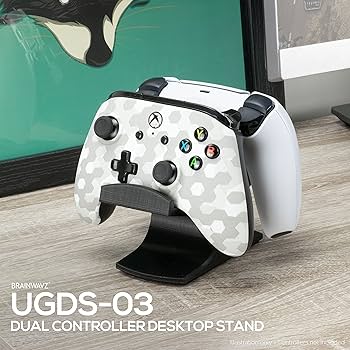 Amazon.com: BRAINWAVZ Dual Game Controller Desktop Holder