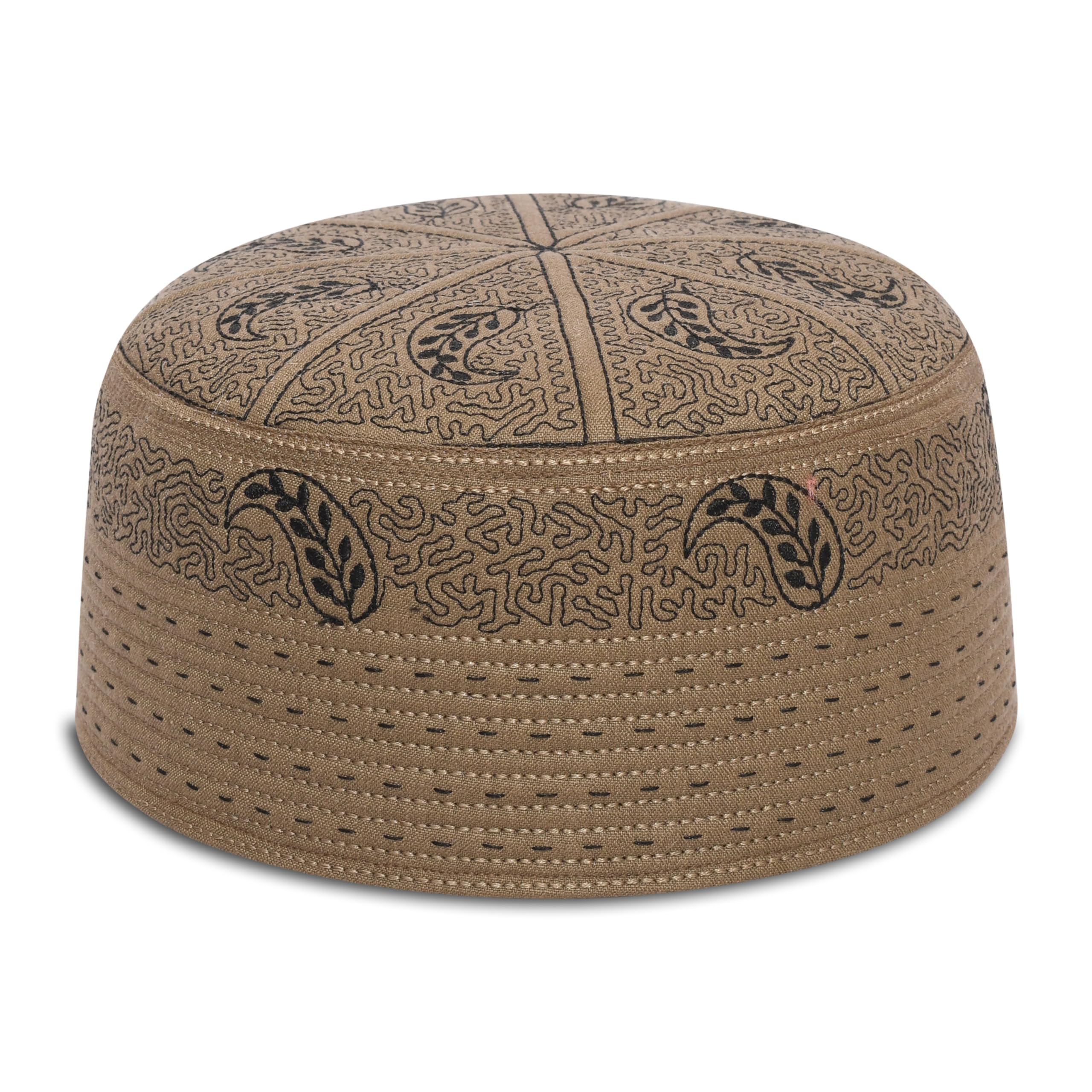 mtopi Muslim Namaz Cap Muslim Topi Simple Plain Namaz Topi | Cotton Muslim Prayer Topi for Regular Namaz & Mosque Use-picture-13