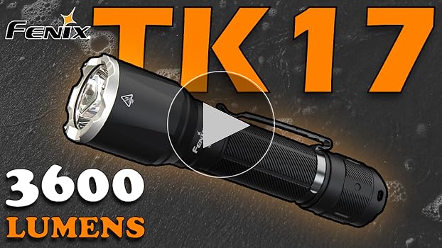 Fenix TK17 3600 Lumen Tactical Flashlight Duty Light, Long