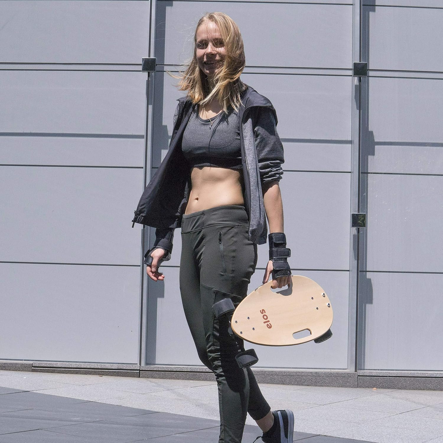 50% Off Discount elos Skateboard Complete Lightweight - Mini Longboard Cruiser Skateboard Built for Beginners and Urban commuters. Wide and Stable Skateboard Deck. Non-Electric. Campus Board.