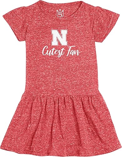 Miniatura 45 de Little King NCAA Knobby - Vestido para niñas pequeñas, tallas 2T, 3T y 4T