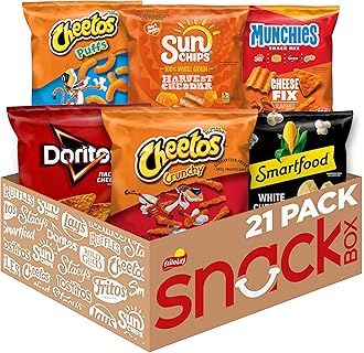 Frito-Lay Cheesy Mix Variety Pack (Pack of 21)