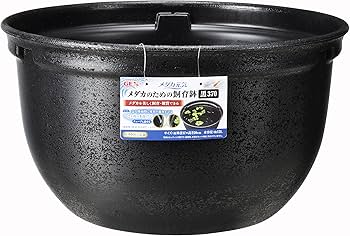 Amazon | ジェックス GEX メダカ元気 メダカのための飼育 鉢 黒 370 約 Amazon | ジェックス GEX メダカ元気 メダカのための飼育 鉢 黒 370 約