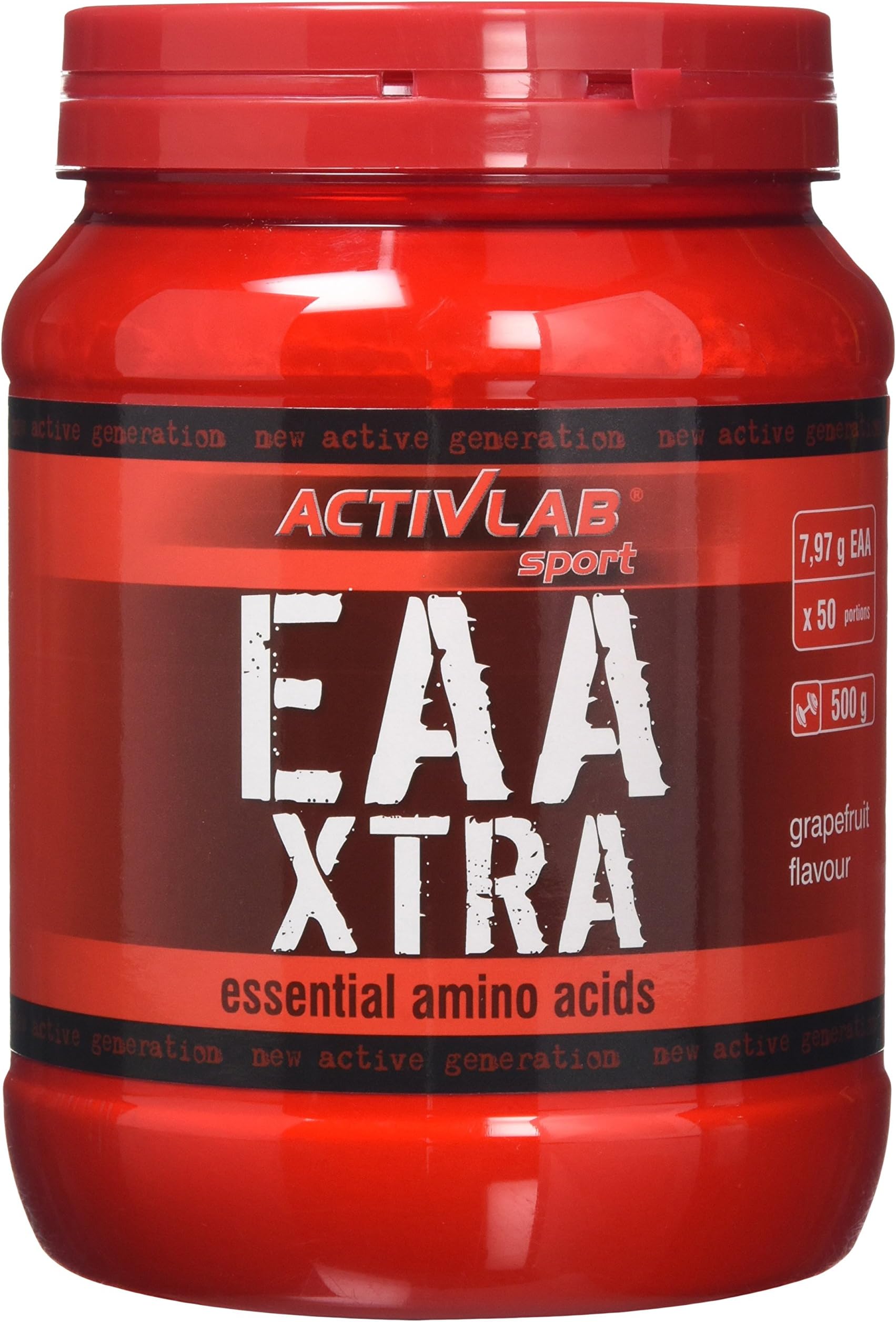 Activlab 500 g Grapefruit EAA Xtra BCAAs Capsules