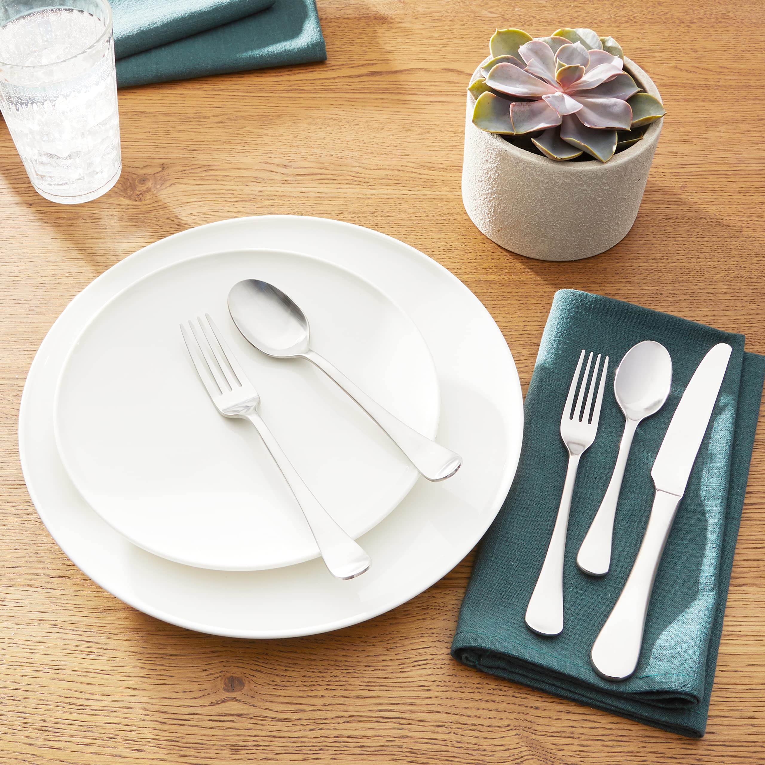 Amazon.com: Ginkgo International Bergen 20-Piece Stainless Steel