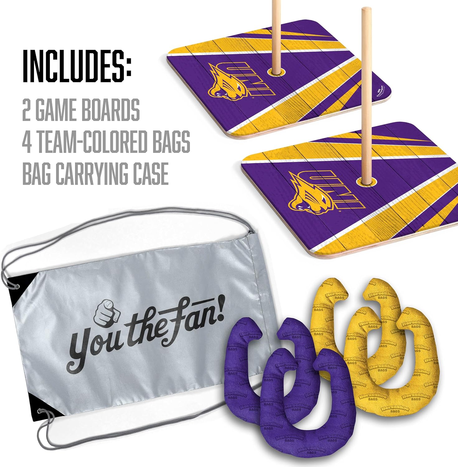 YouTheFan NCAA HorseShoe Bags Game