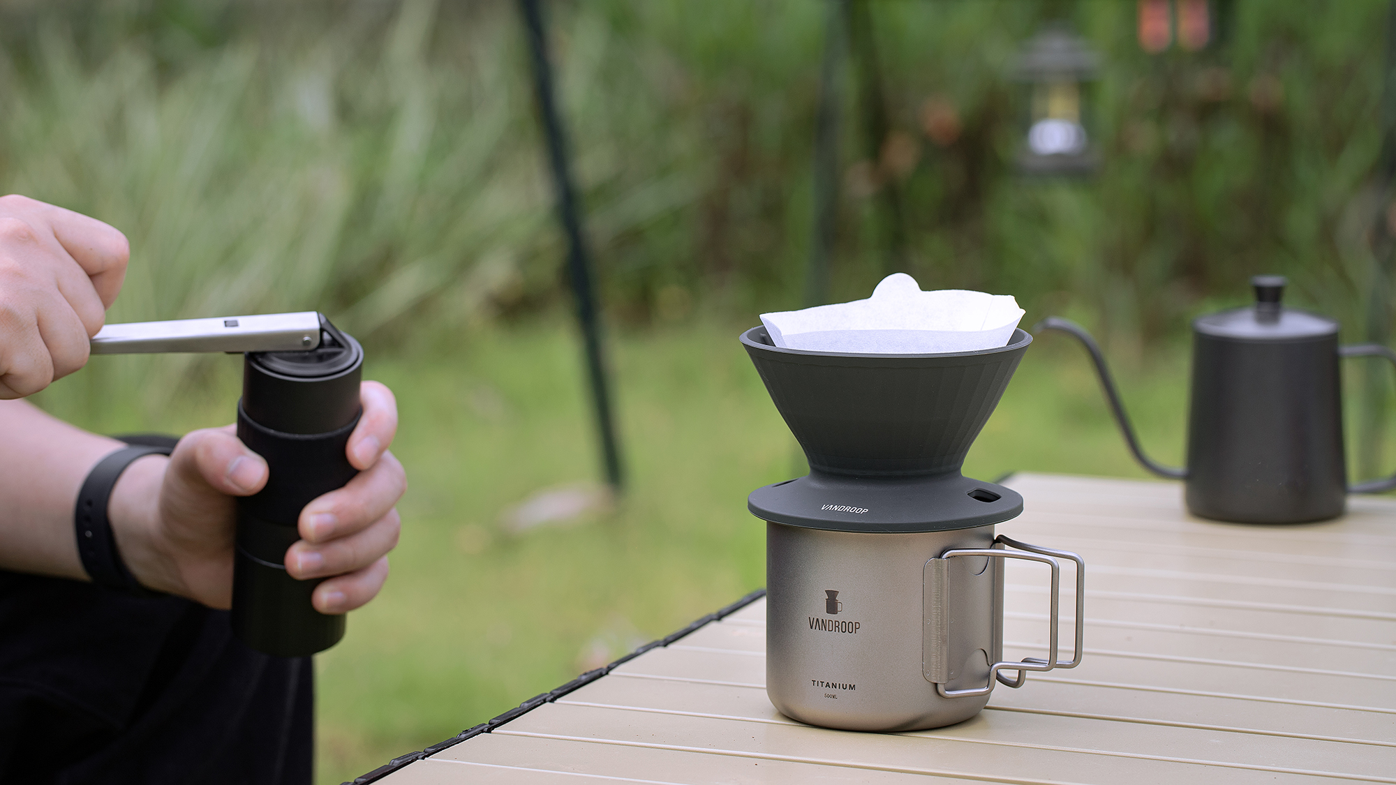 Amazon | Vandroop コーヒードリッパー 折りたたみ 携帯 コーヒー