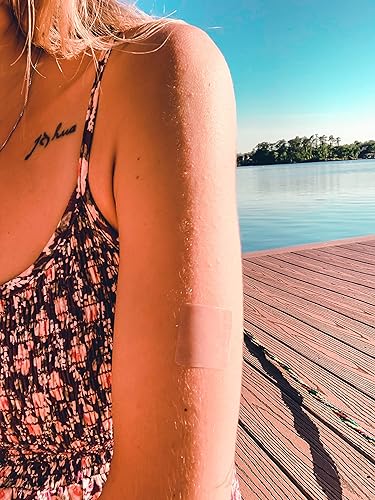 Vista 9 de Parche de cáñamo de 18 quilates (438 mg) de oro 3 veces más potentes parches de 24 mg. Liberación prolongada 24 horas. Conveniente y discreto. Para