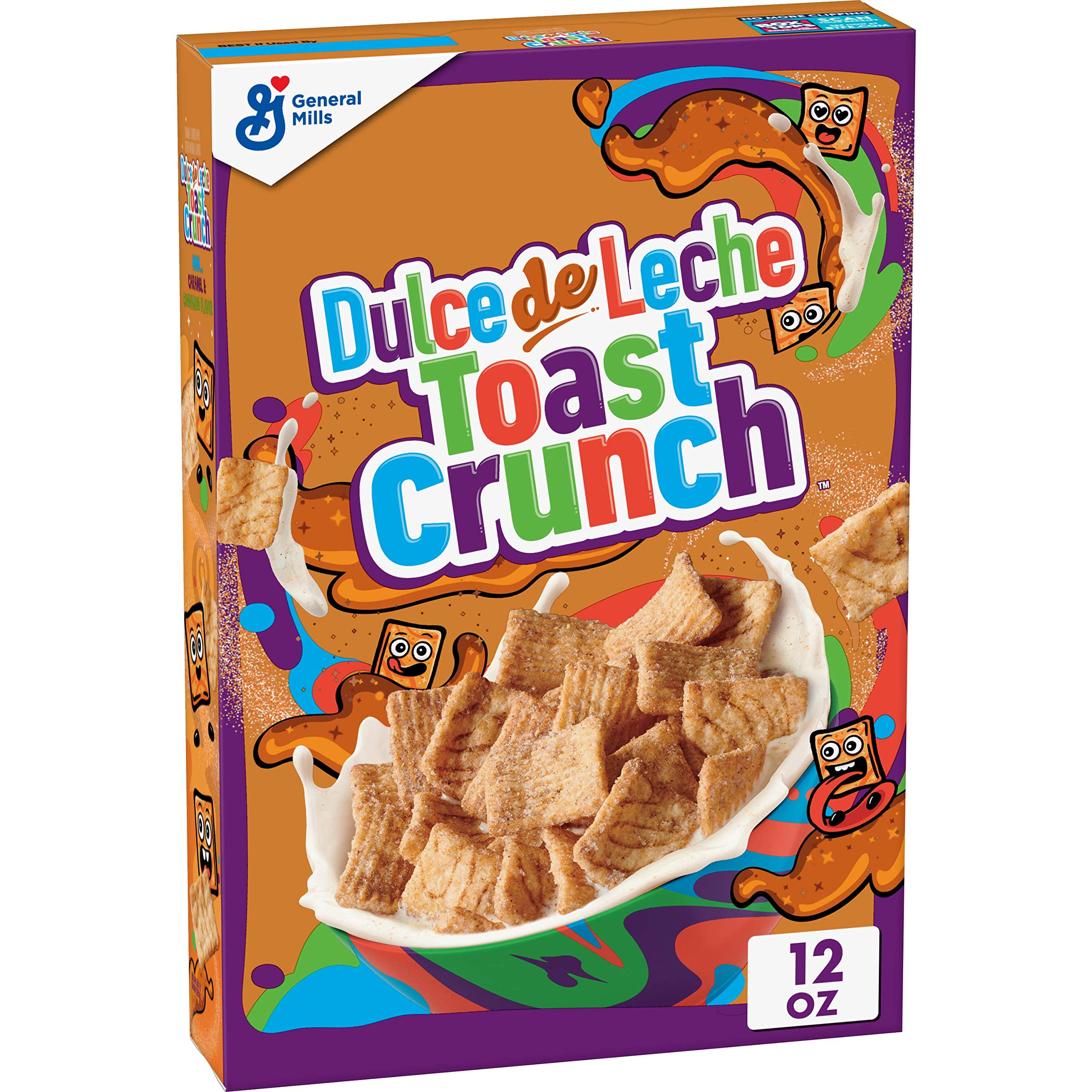 Buy General Mills Dulce de Leche Toast Crunch Breakfast Cereal Caramel