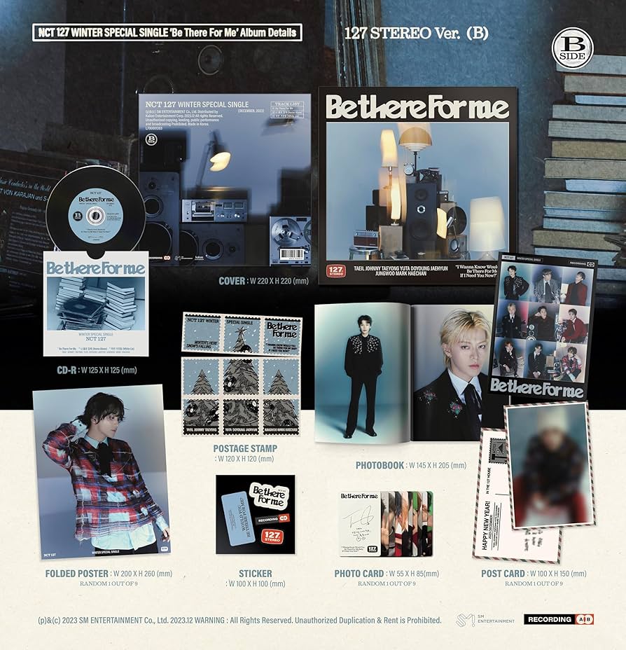 NCT 127 Be there For me hellolive ヘチャン Amazon.co.jp: NCT 127 WINTER SPECIAL SINGLE 'Be There For Me