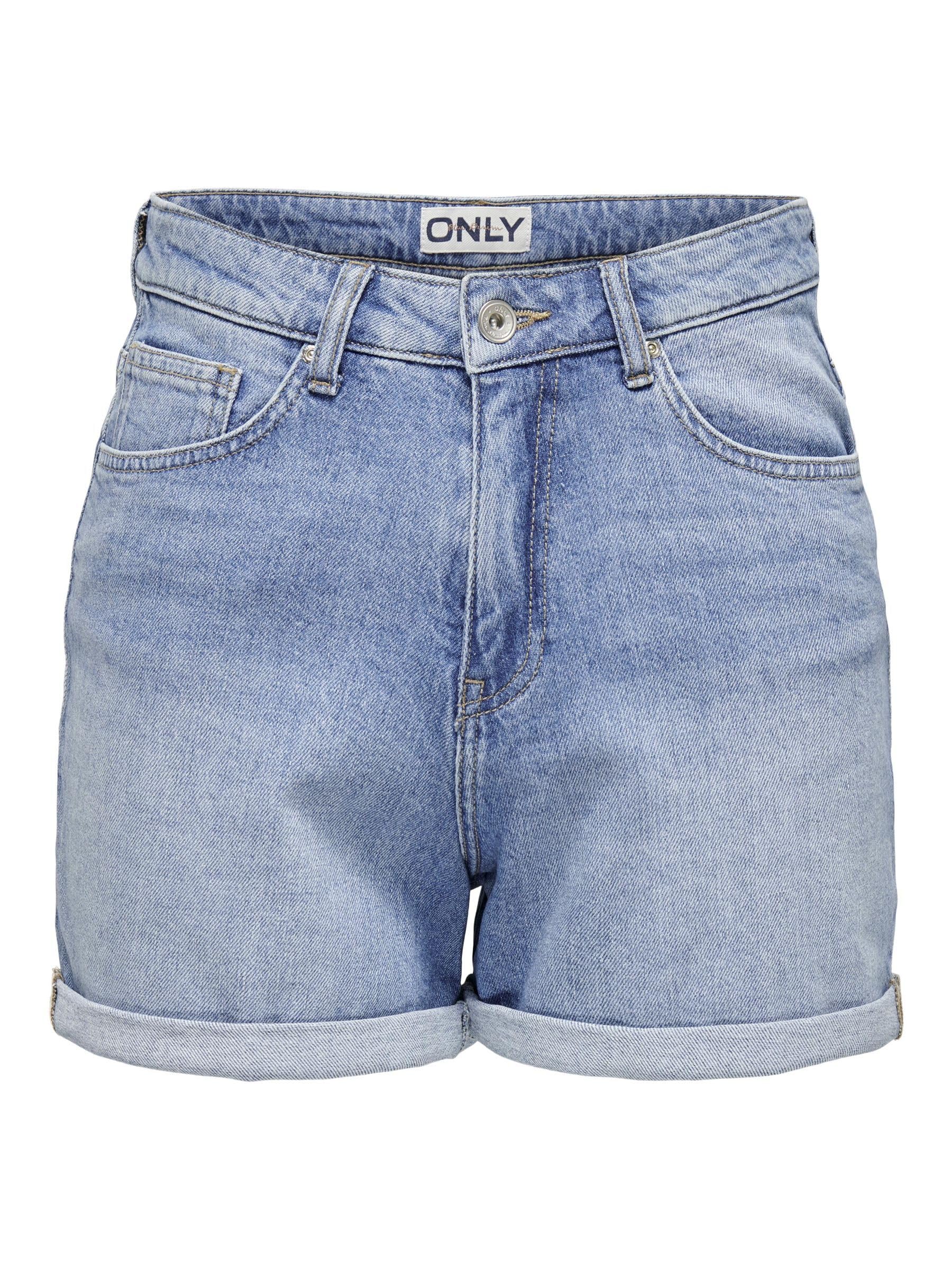 ONLY Womens Onljosephine Stretch DNM Azg Noos Denim Shorts, Light Blue (Light Blue Denim), XS UK