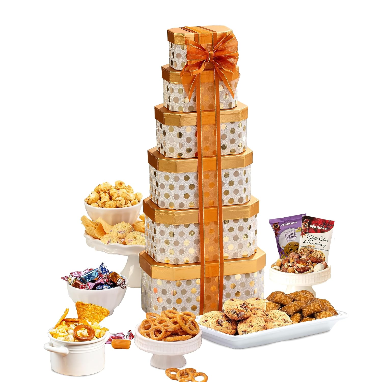 Broadway Basketeers Gourmet Chocolate Food Gift Basket Snack Gifts for Women, Men, Families, Delivery for Holidays, Appreciation, Thank You, Congratulations