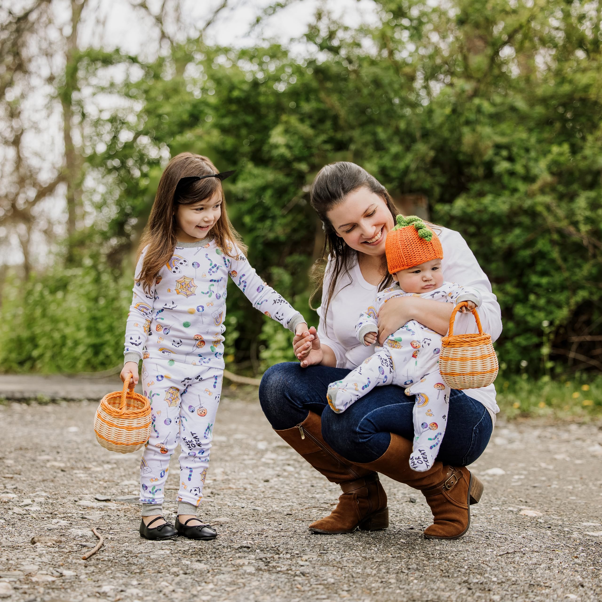 Burt's Bees Baby Set di Magliette E Pantaloni per Bambini Cloud Bee Pantaloni del Pigiama per Bambino e Neonato Bambini e Ragazzi (Pacco da 1)