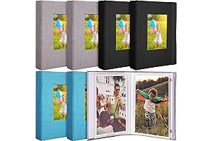 Linen Photo Album Set: Preserve Memories with Style