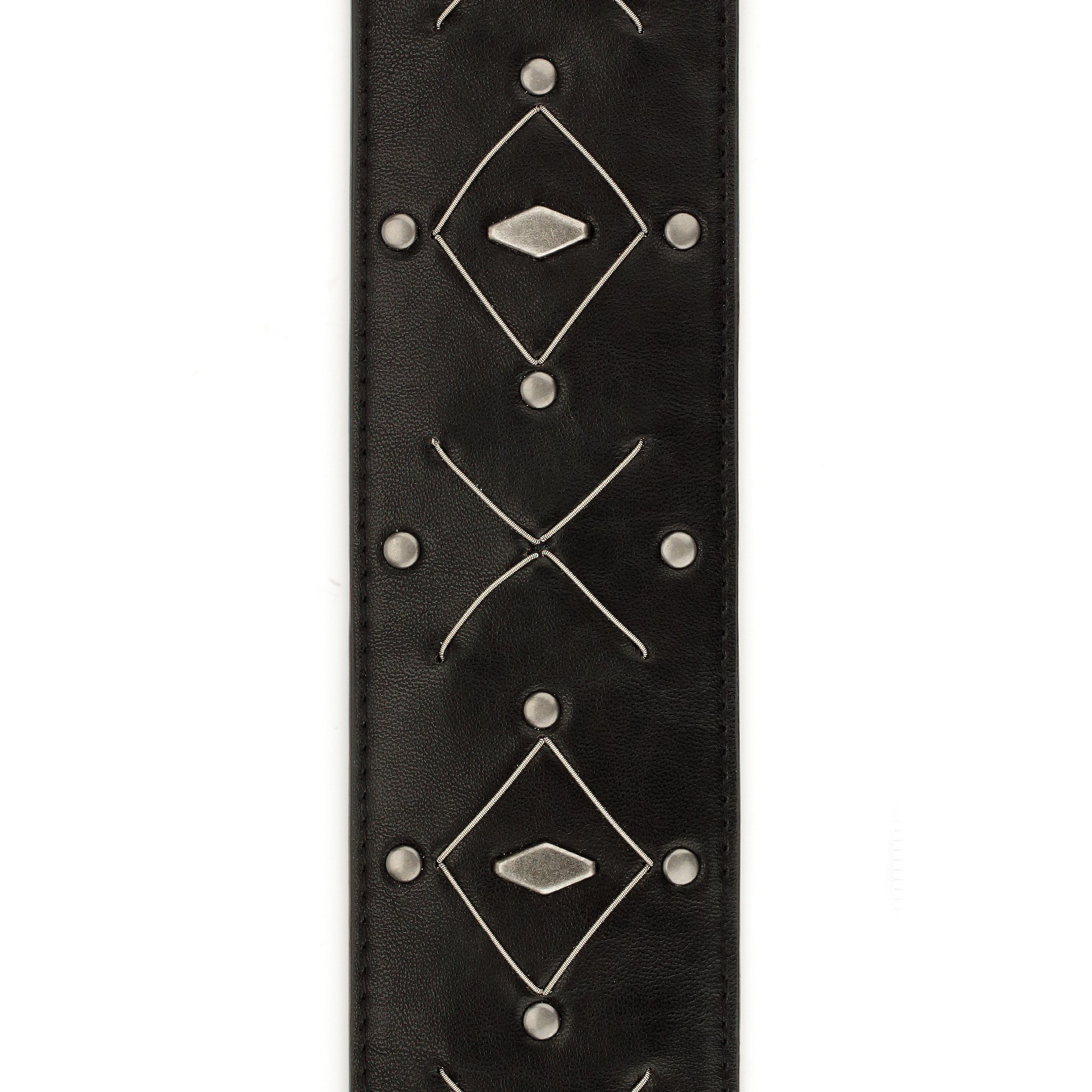 D'Addario Planet Waves Gitarrengurt mit Saiten und Nieten