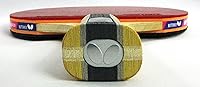 Vista 6 de Butterfly 603 Shakehand, raqueta de ping pong con funda