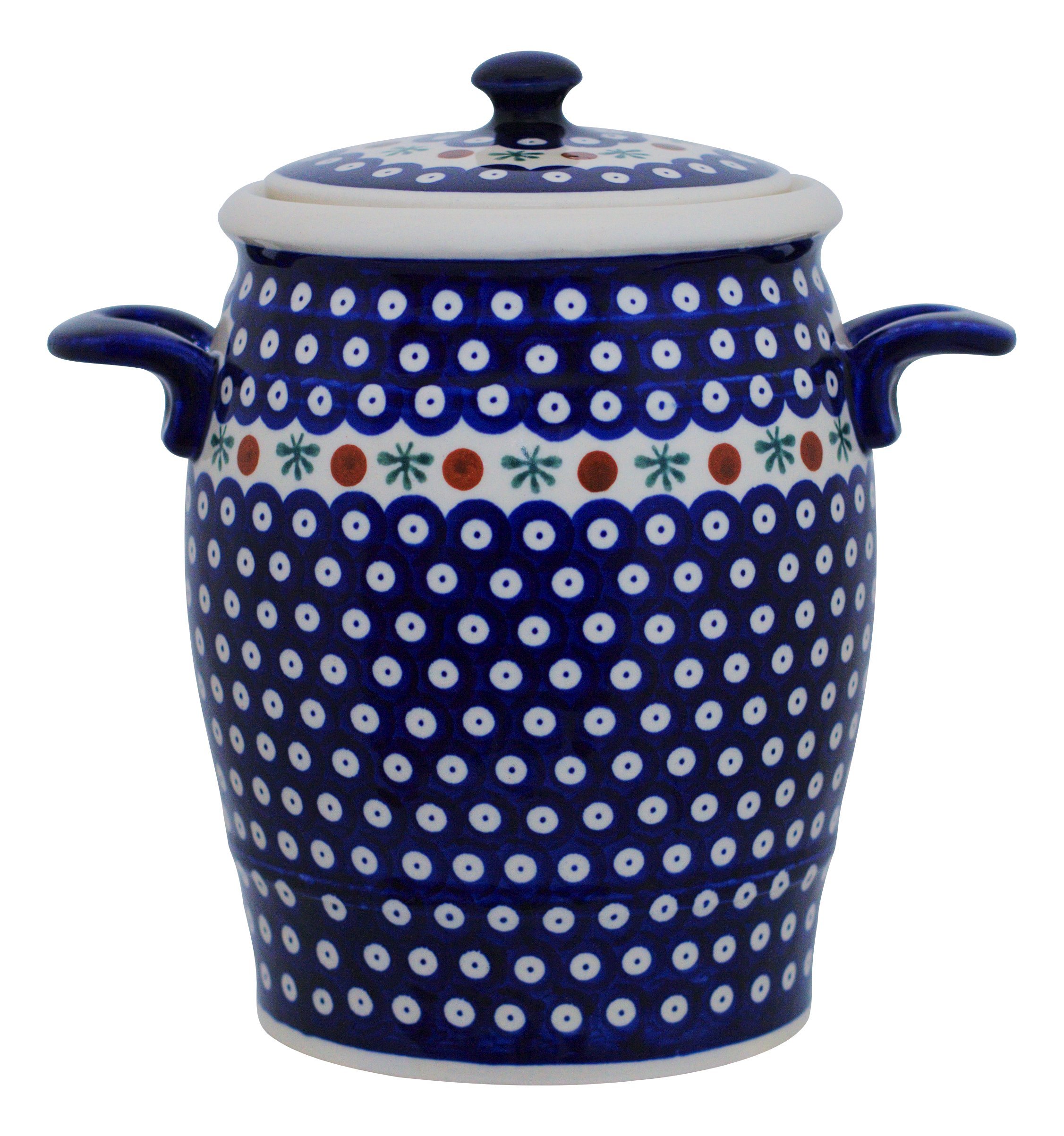 Bunzlauer Keramik Olla original de Rumtopf 4,2 litros multiusos de cerámica (decoración 41)