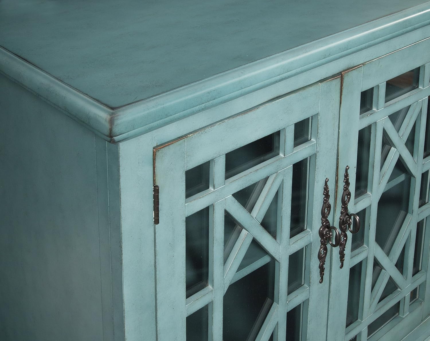 Martin Svensson Home Jules 63" TV Stand, Teal : Everything Else