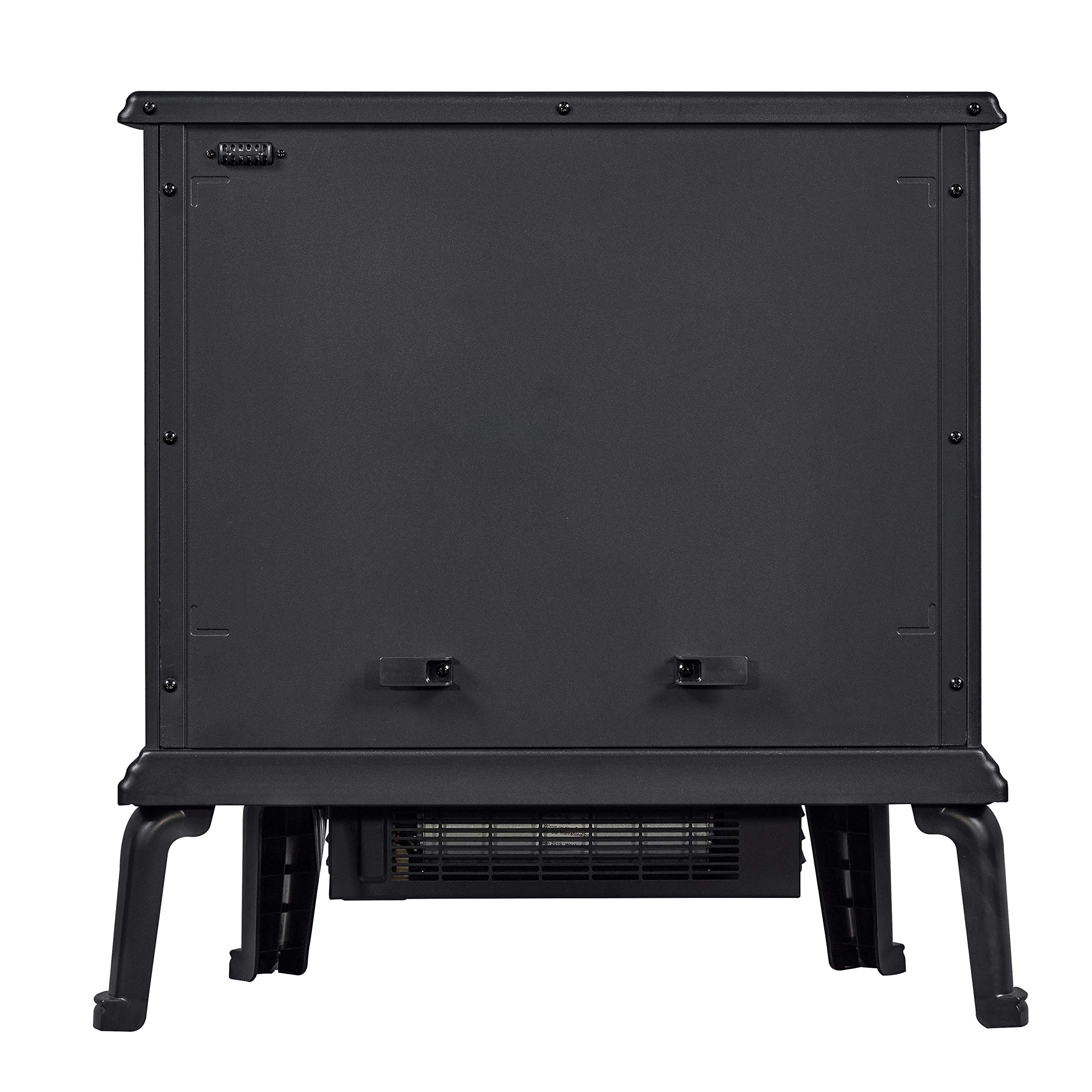 Duraflame Infrared Quartz 3D 1500 W Black Curved Front Infrared Electric  Fireplace w/ Adjustable Brightness, Remote Control, u0026 Realistic Flame  Effects : Amazon.ca: Tools u0026 Home Improvement