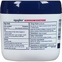 Vista 2 de Aquaphor Healing Ointment Advanced Therapy, 14-Ounce Jars (Pack of 2)