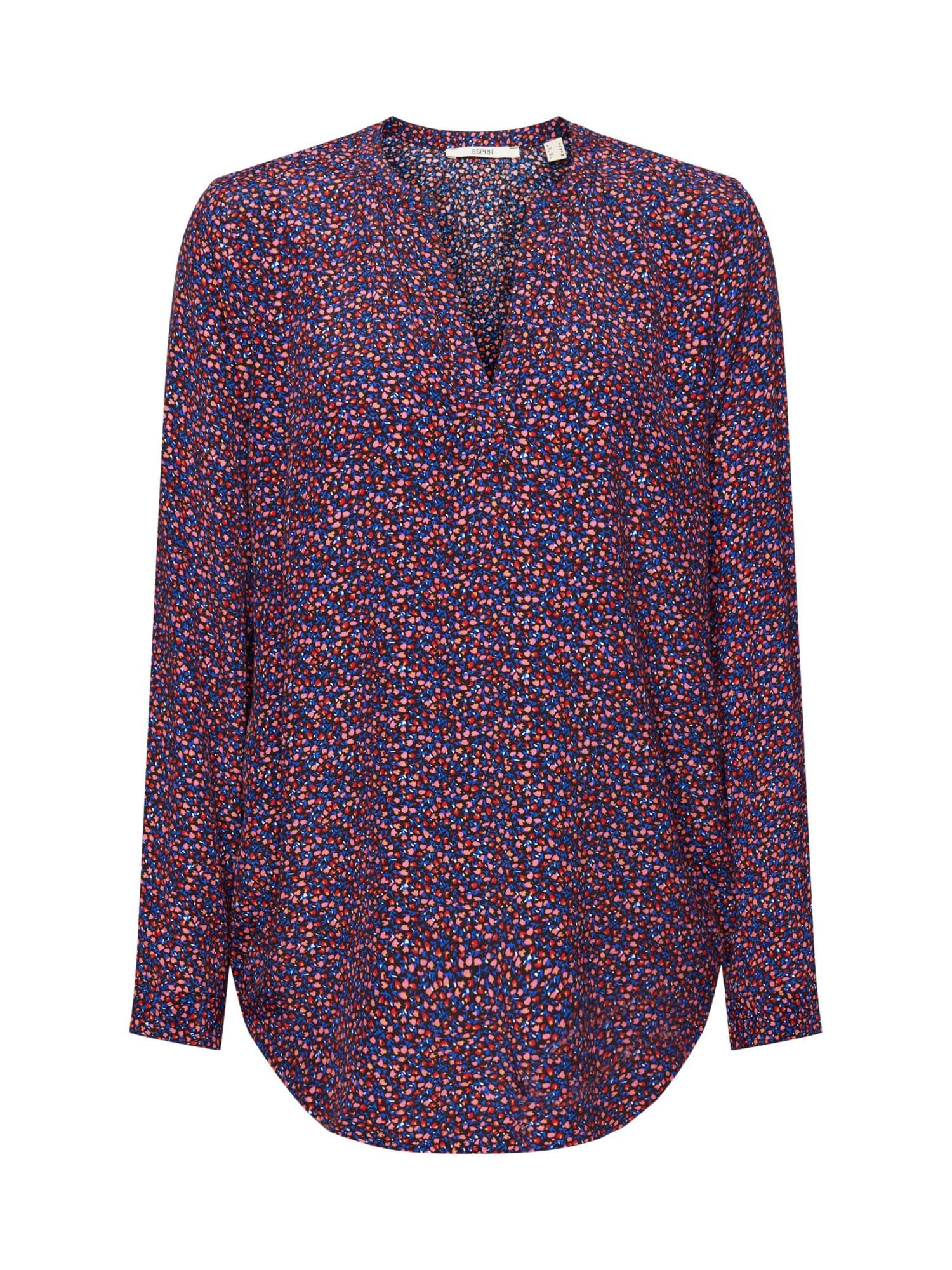 Esprit Women's 001/Black Lenzing™ Ecovero™ Pattern Blouse, Xs