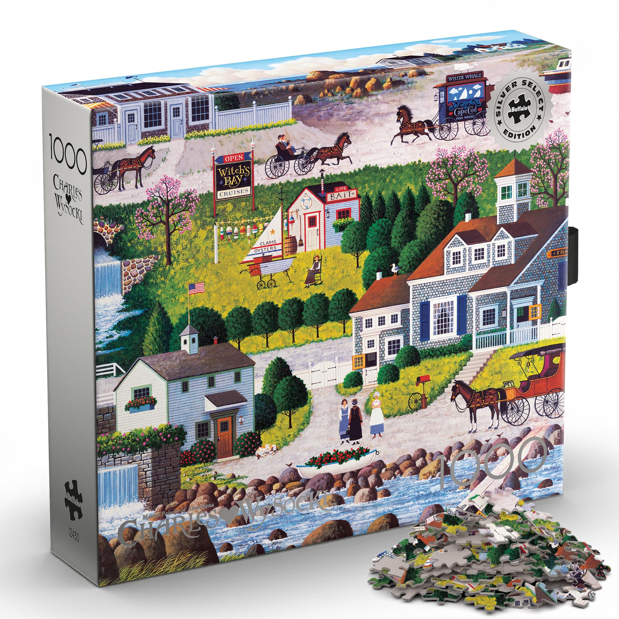 Amazon.com: Buffalo Games - Charles Wysocki Cricket Hawk - 1000
