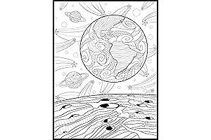 Giant Coloring Posters: Unleash Your Inner Artist with Cosmic Expanse Posters