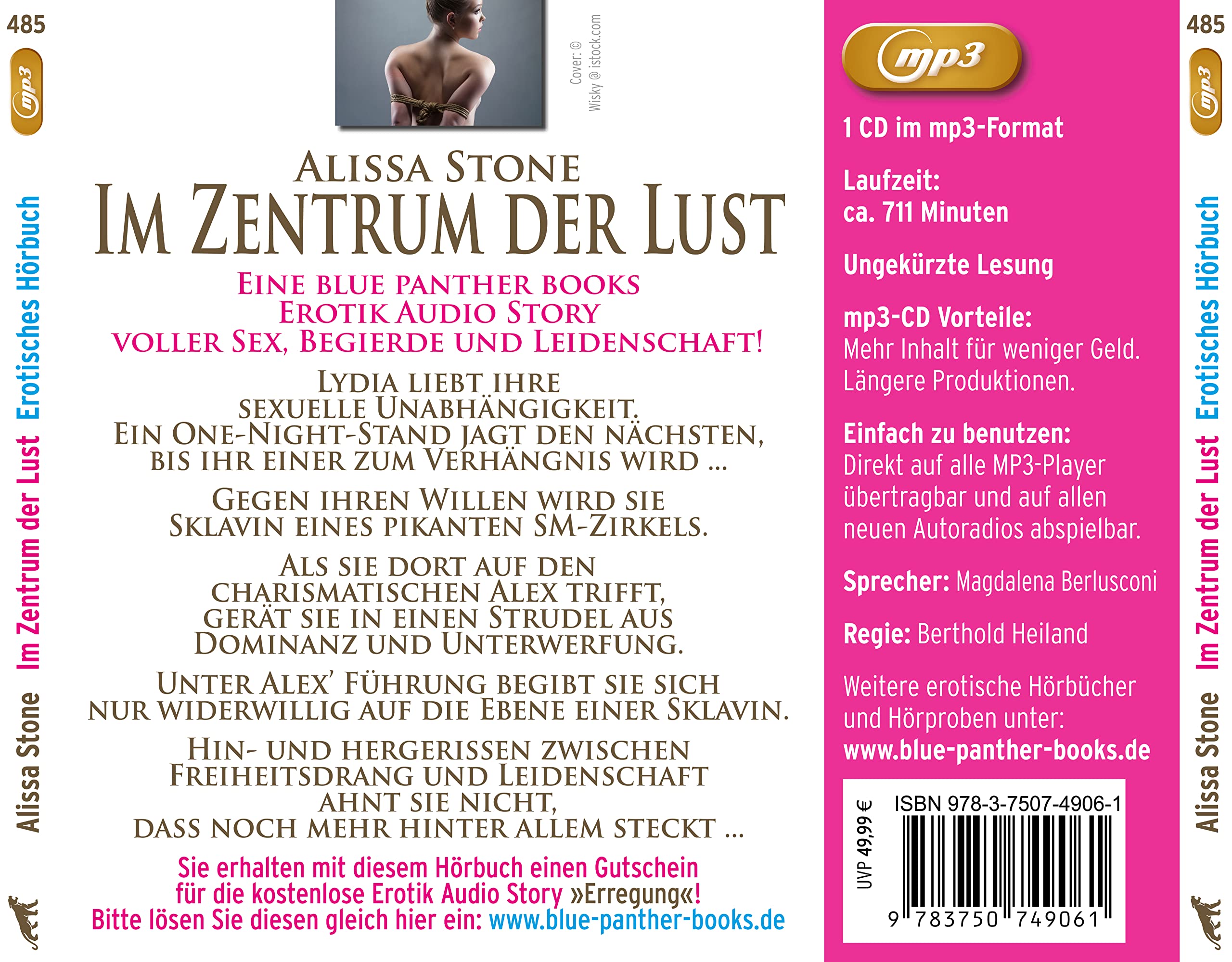 Im Zentrum der Lust | Erotik SM-Audio Story | Erotisches SM-Hörbuch MP3CD: Gegen ihren Willen wird sie Sklavin eines pikanten SM-Zirkels ...