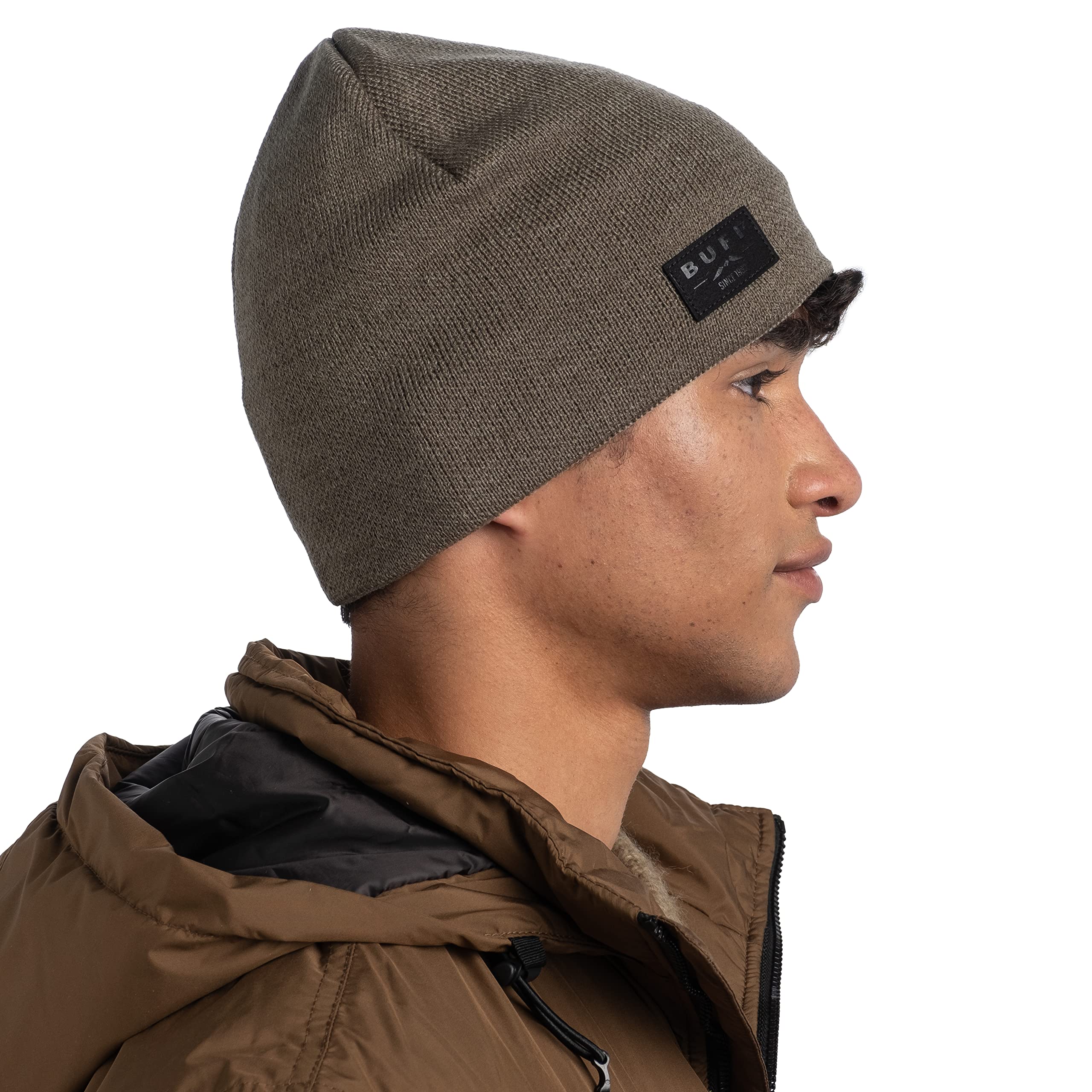 Buff 113519.866.10.00 Czapka typu beanie z dzianiny z podszewką polarową - kamuflaż