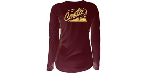 T-shirt manches longues femme Costa Del Mar idéal pour vos journées en mer et voile