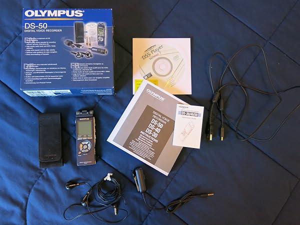 Olympus DS-50 Grabadora de voz digital (275 horas) 🥇✔️ ® A Pedido 🏆™