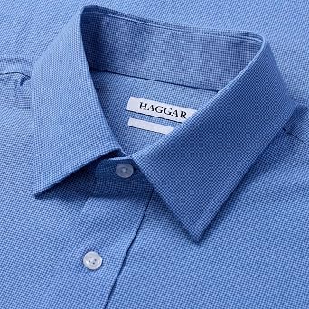Haggar Men's Premium Comfort Classic Fit Dress Shirt