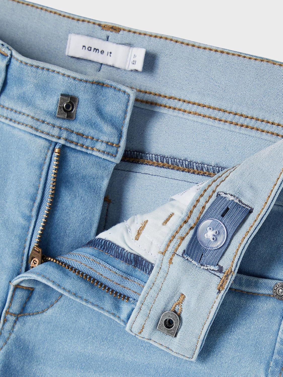 NAME IT Jeans voor jongens, Medium grijs denim, 11 jaar : NAME IT