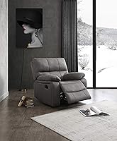 Vista 14 de Betsy Furniture Juego de sofá reclinable de microfibra para sala de estar 8007 (topo, sofá+sofá biplaza+sillón reclinable)