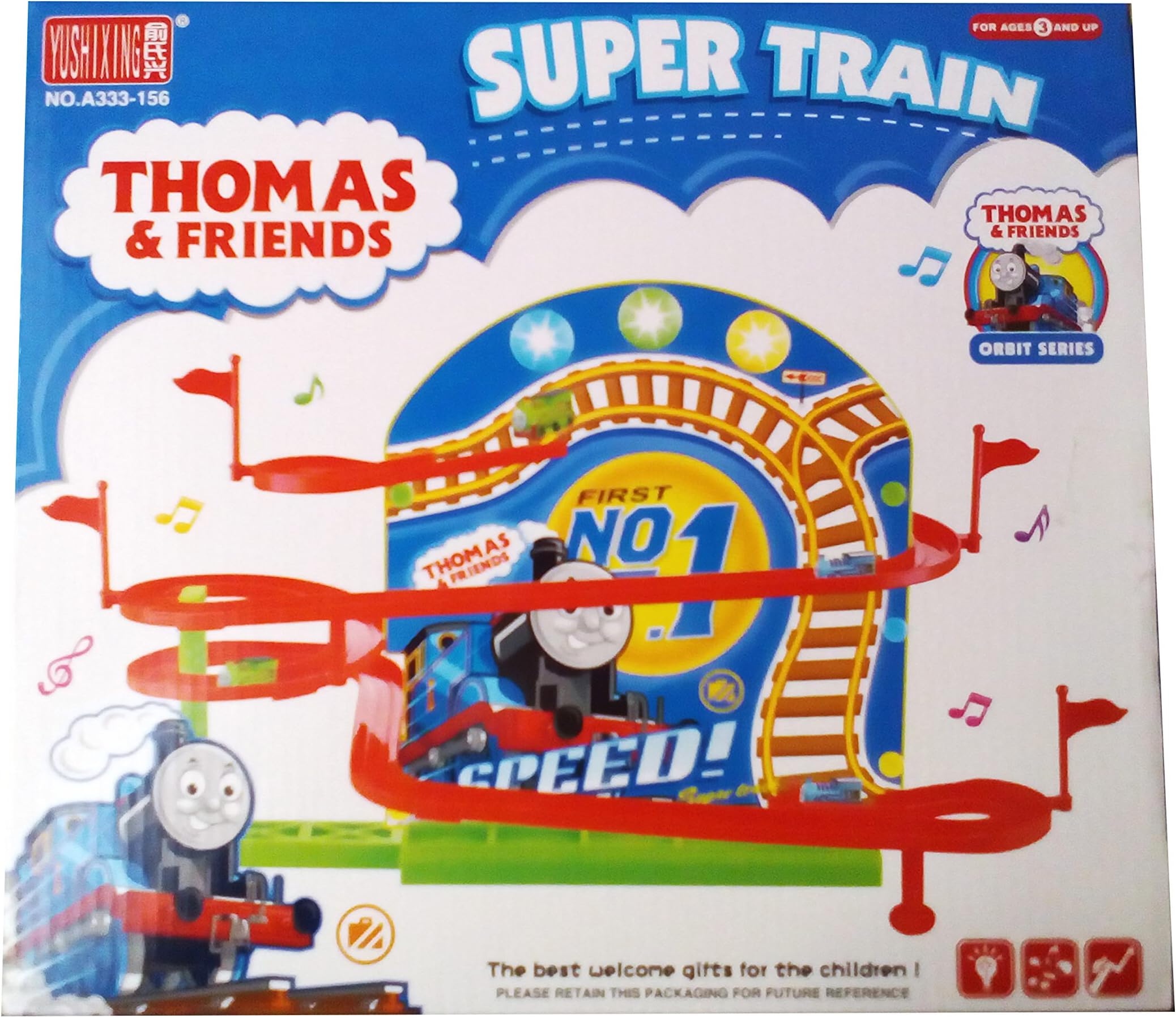 Thomas & Friends Super Train Track Toy Set
